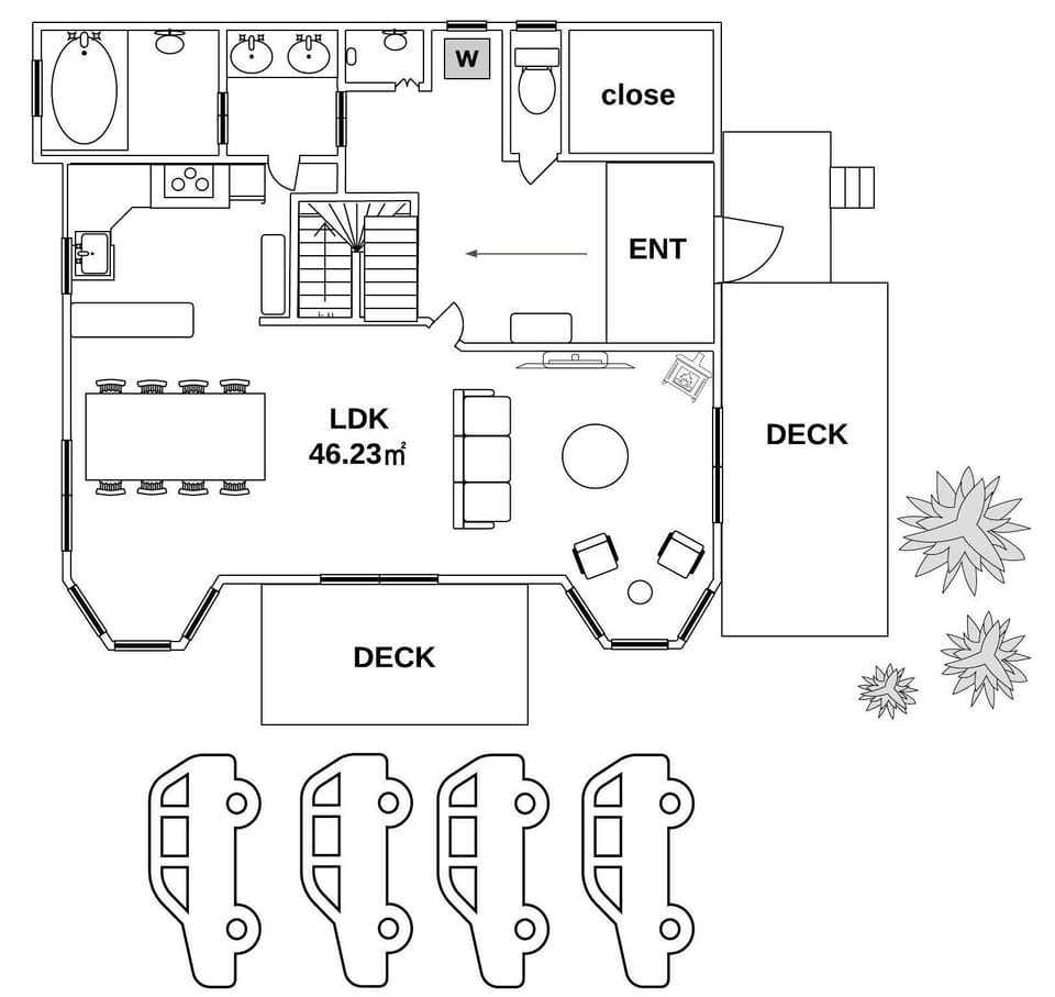 1F layout