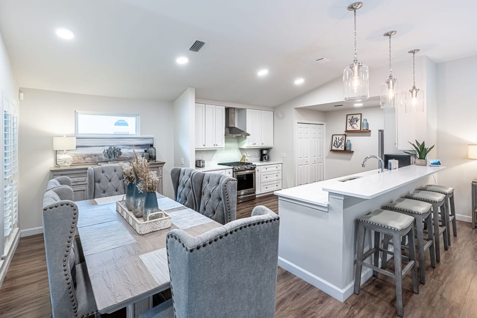 Kitchen and Dining Area
