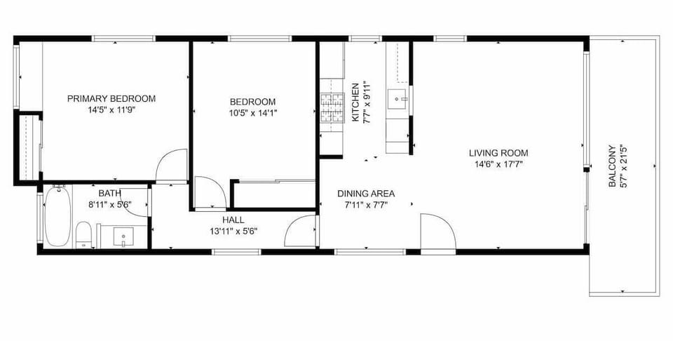 2010 West Oceanfront Floorplan