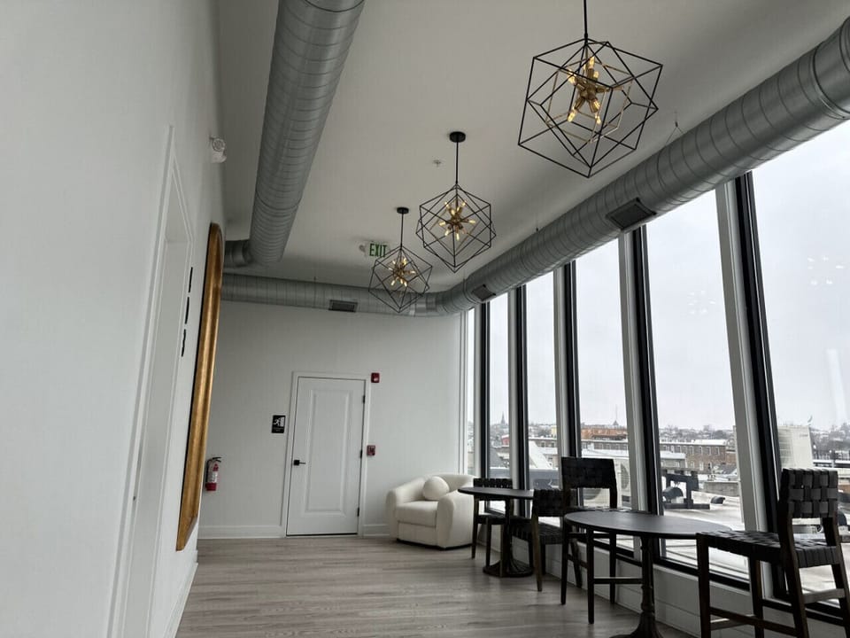 Beautiful co-working space available just steps away from the apartment