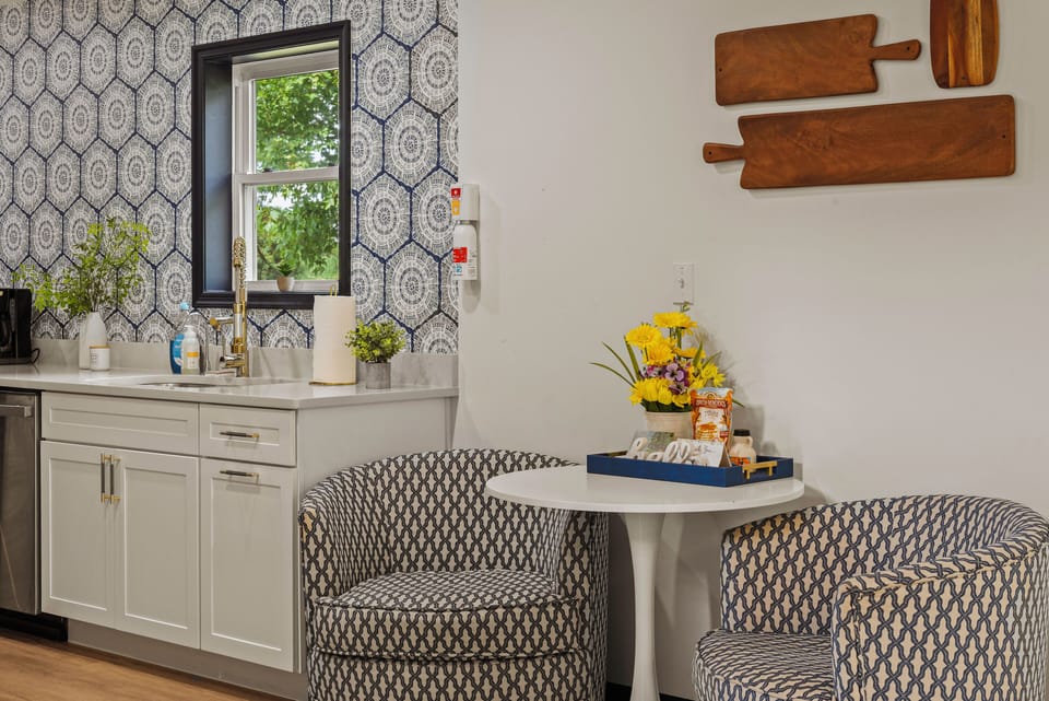Dining nook.