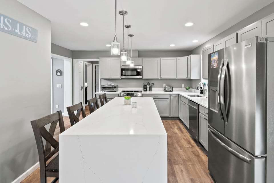 Kitchen area.