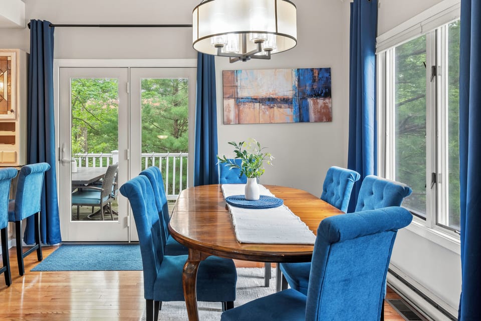 Elegant dining area