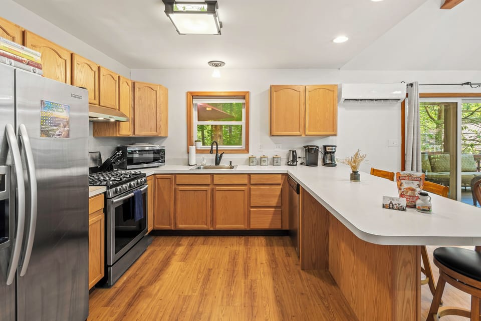 Kitchen area.
