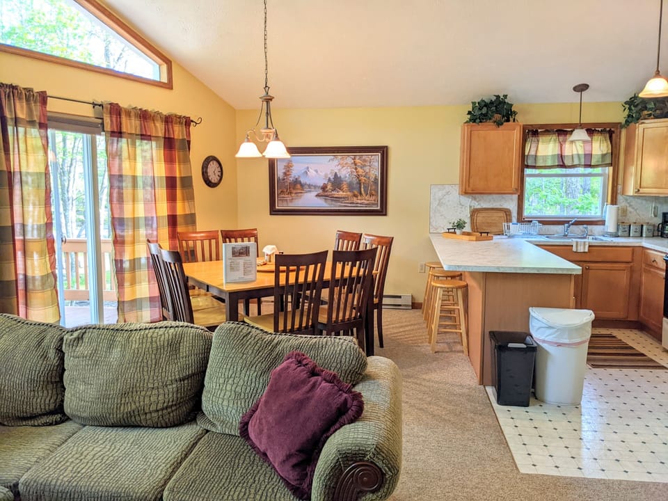 Cozy Dining: Gather and enjoy meals.