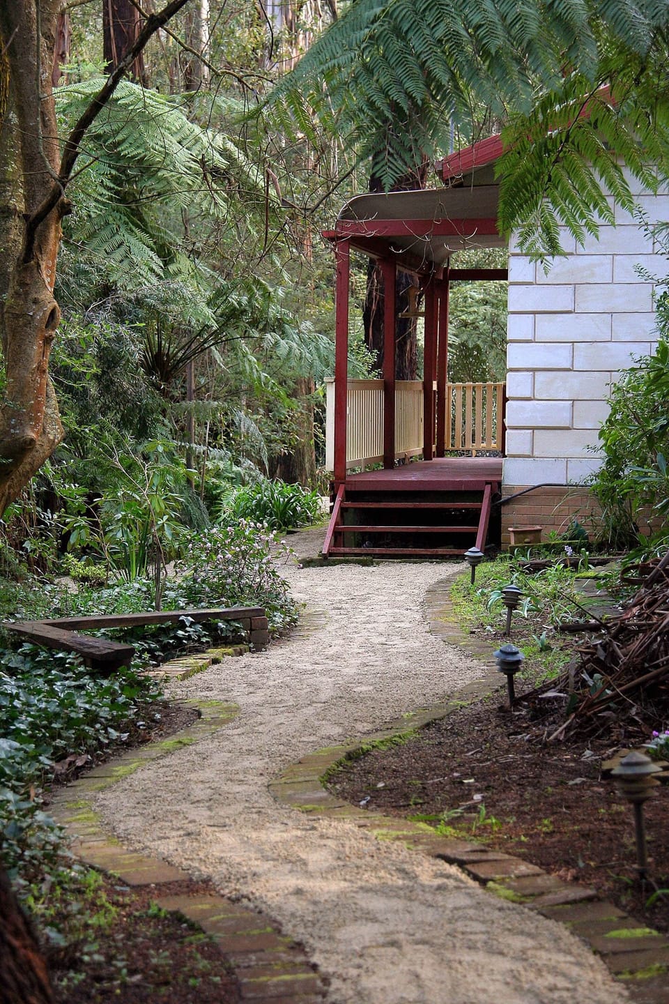 Up the garden path