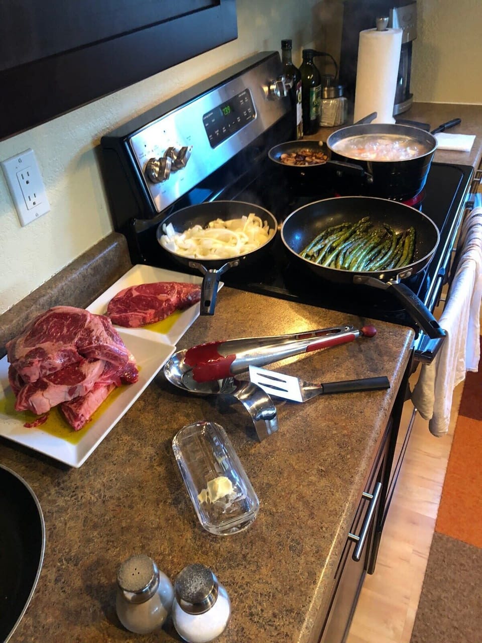 Kitchen range