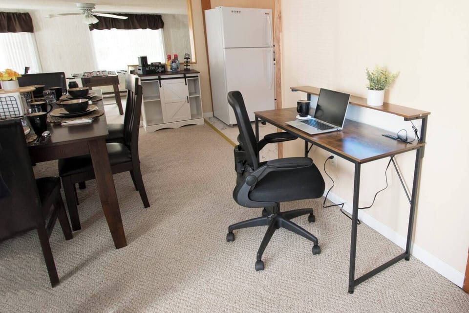 Plenty of space to work and still be a part of the group! 