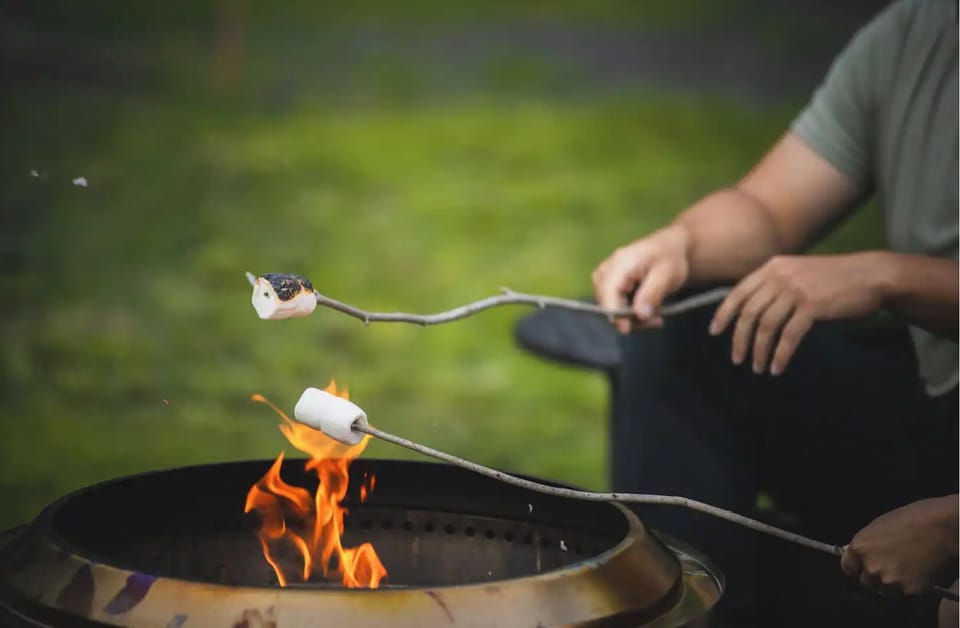 Gather 'round and roast marshmallows to perfection! 
