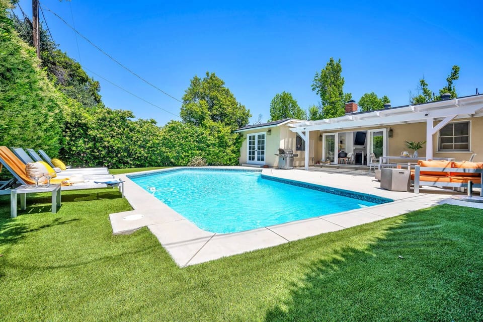 Dog Friendly in our Private and Gated Backyard and Pool
