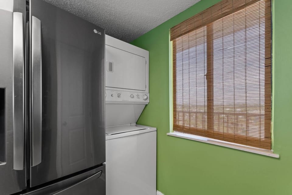Washer and dryer in unit
