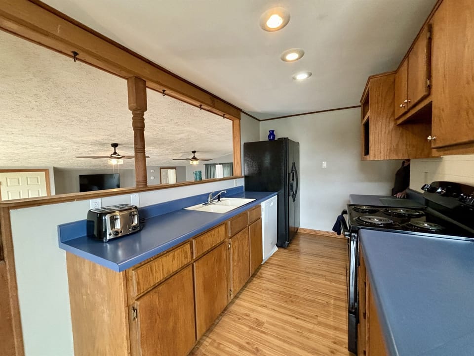 Our spacious kitchen