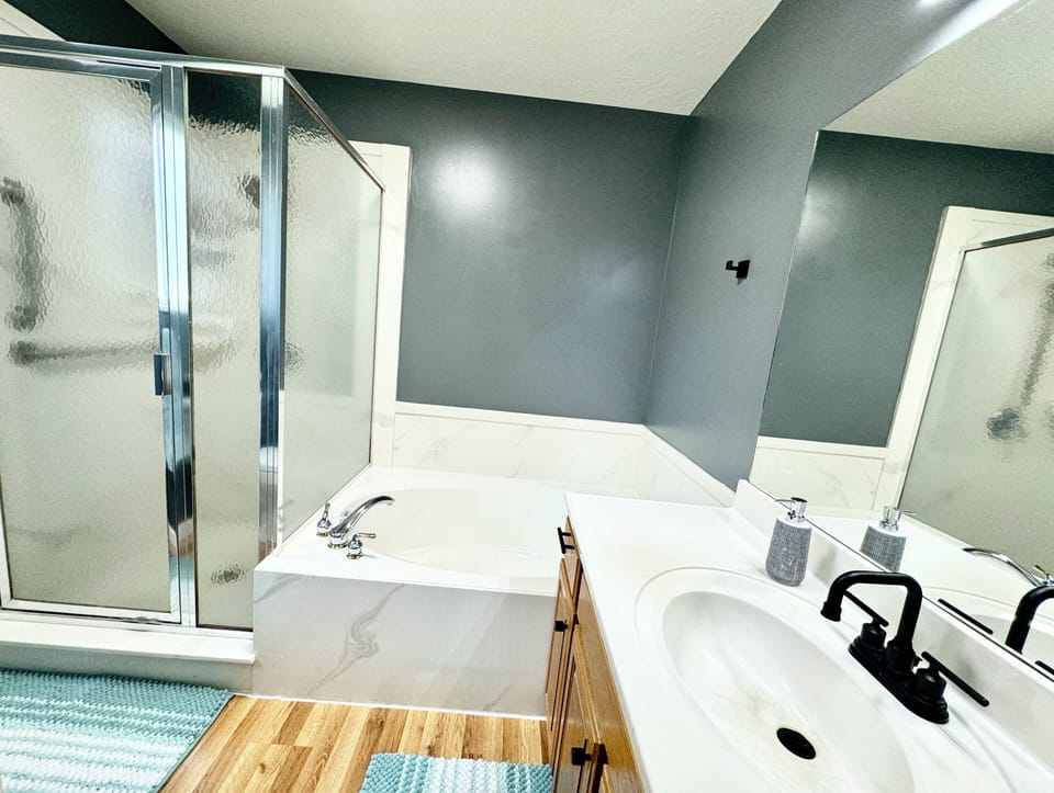 Master bathroom