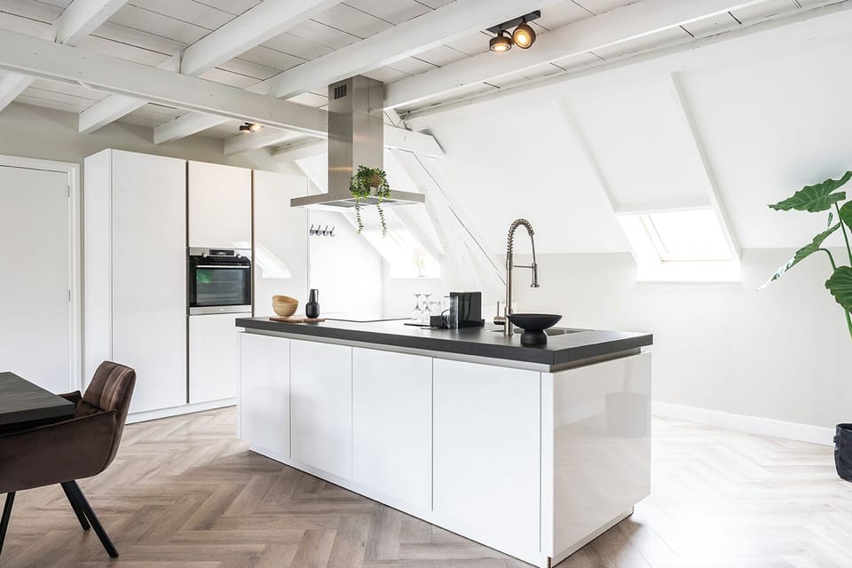 A chef's dream in an open-air paradise: luxury kitchen with breathtaking views