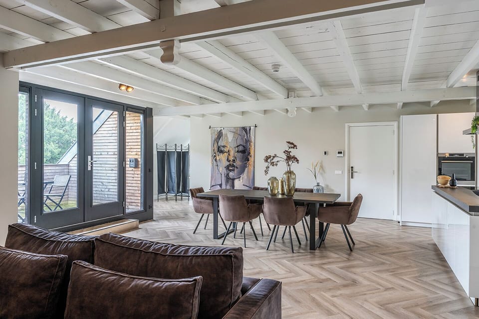 Bask in natural light while enjoying the open floor plan and stylish furnishings.