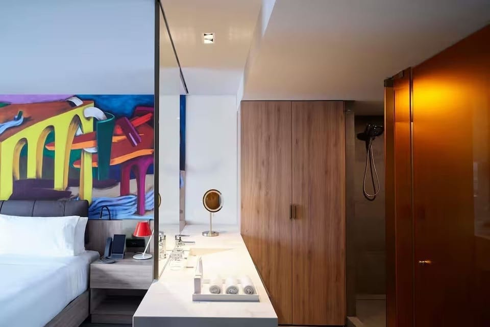 Bedroom. Interior and views may vary based on location and availability.