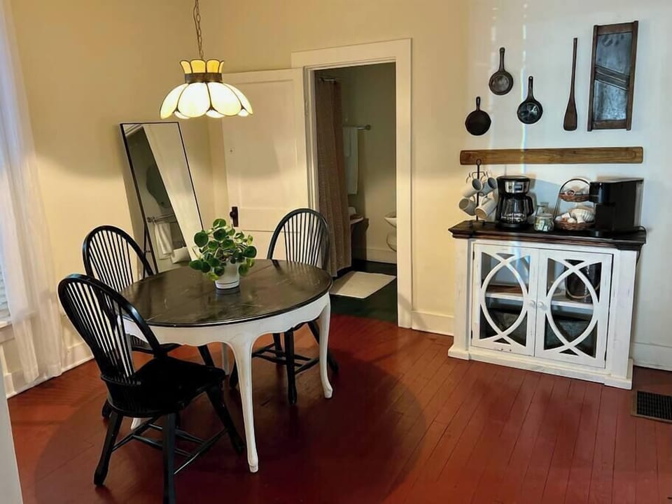 Dining room just off the kitchen, perfect for casual meals