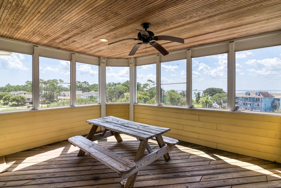 Top Level Screened In Porch