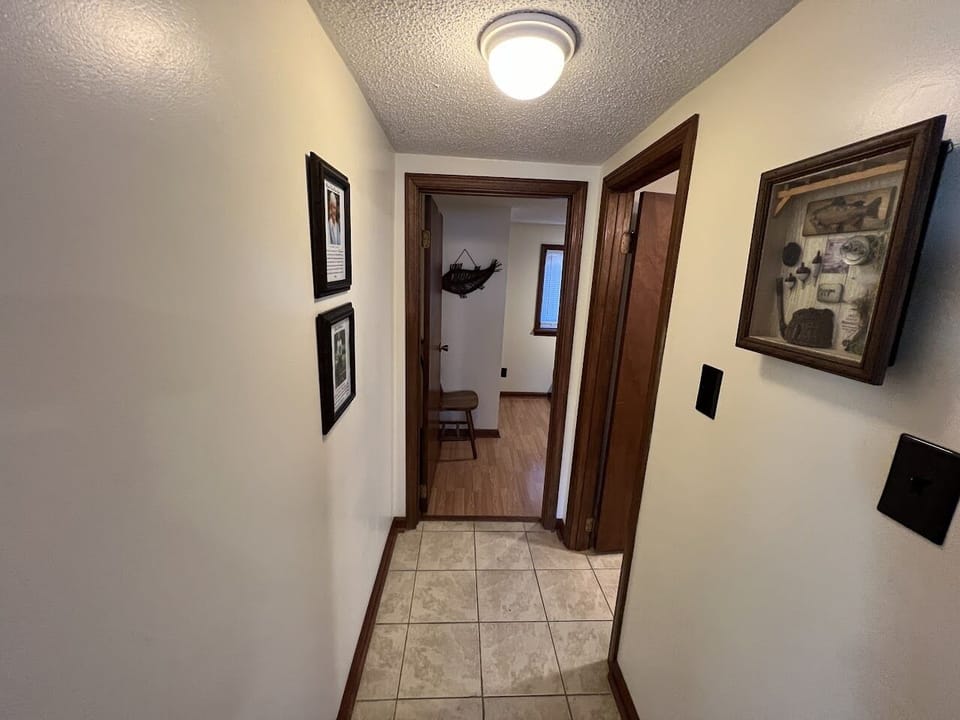 Pappaw's Pad 1 Hallway to Master Bedroom