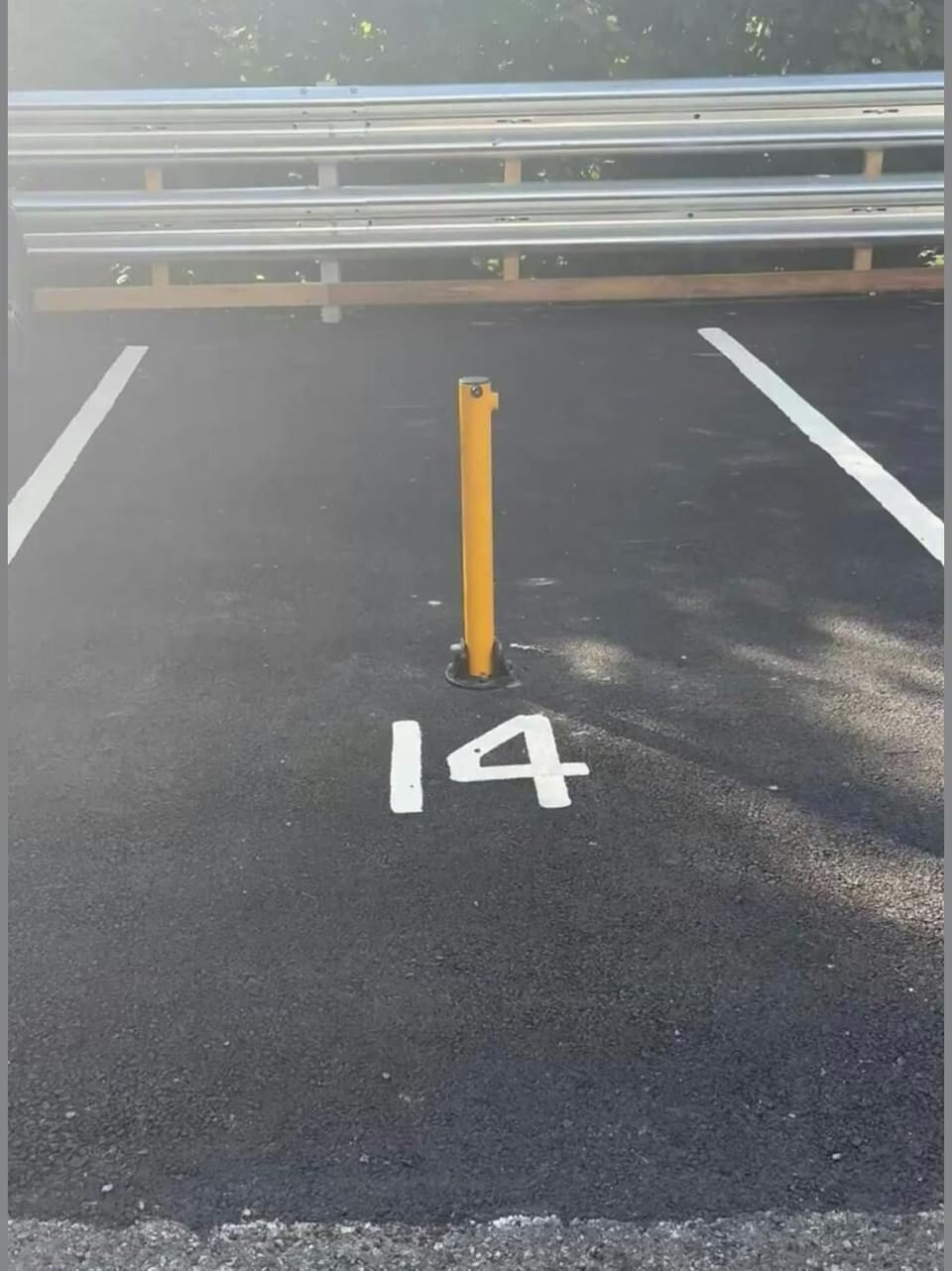 Dedicated parking space for guests at Puffin's Nest