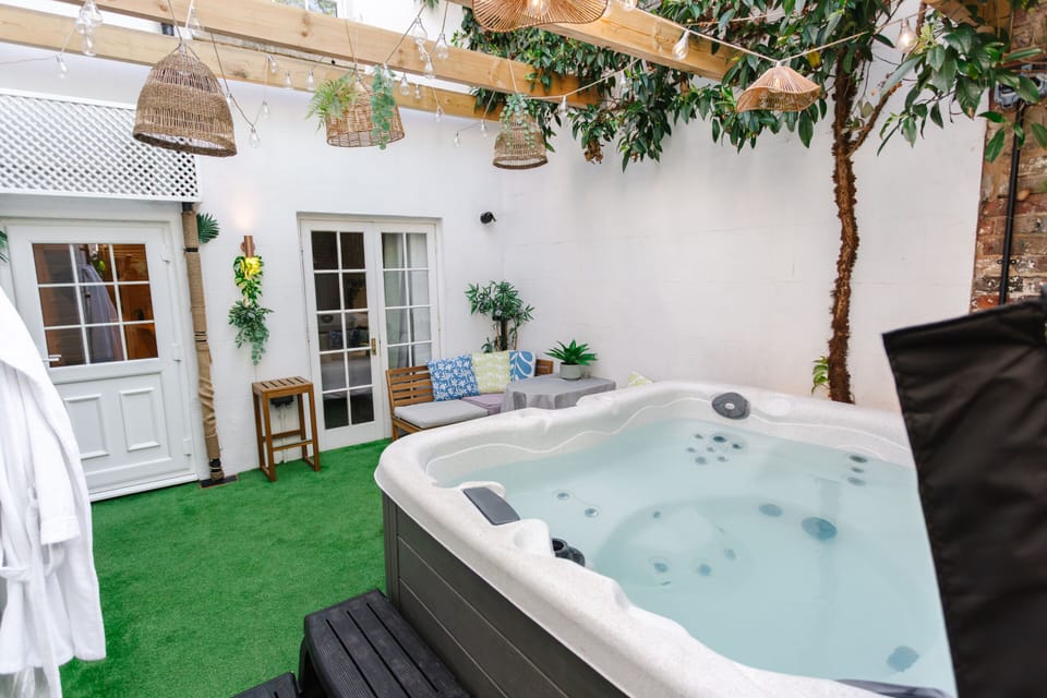 Second hot tub