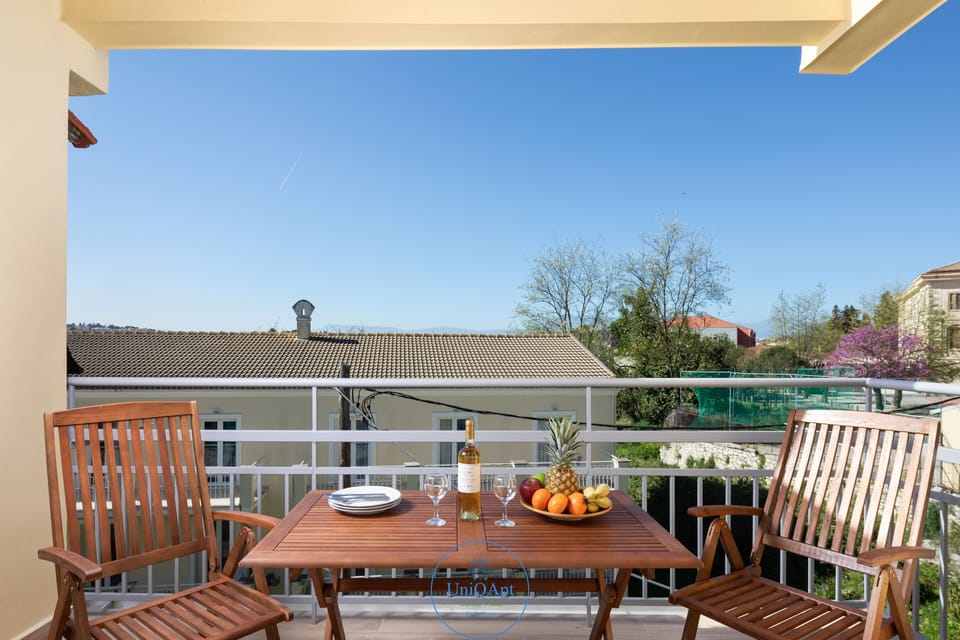Kitchen's balcony view