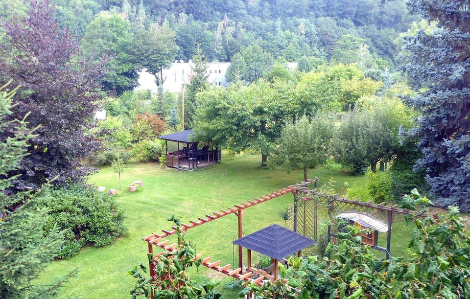 outside