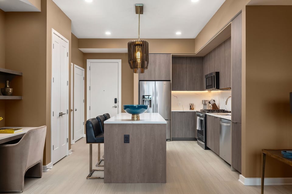 Kitchen fully equipped with all modern amenities