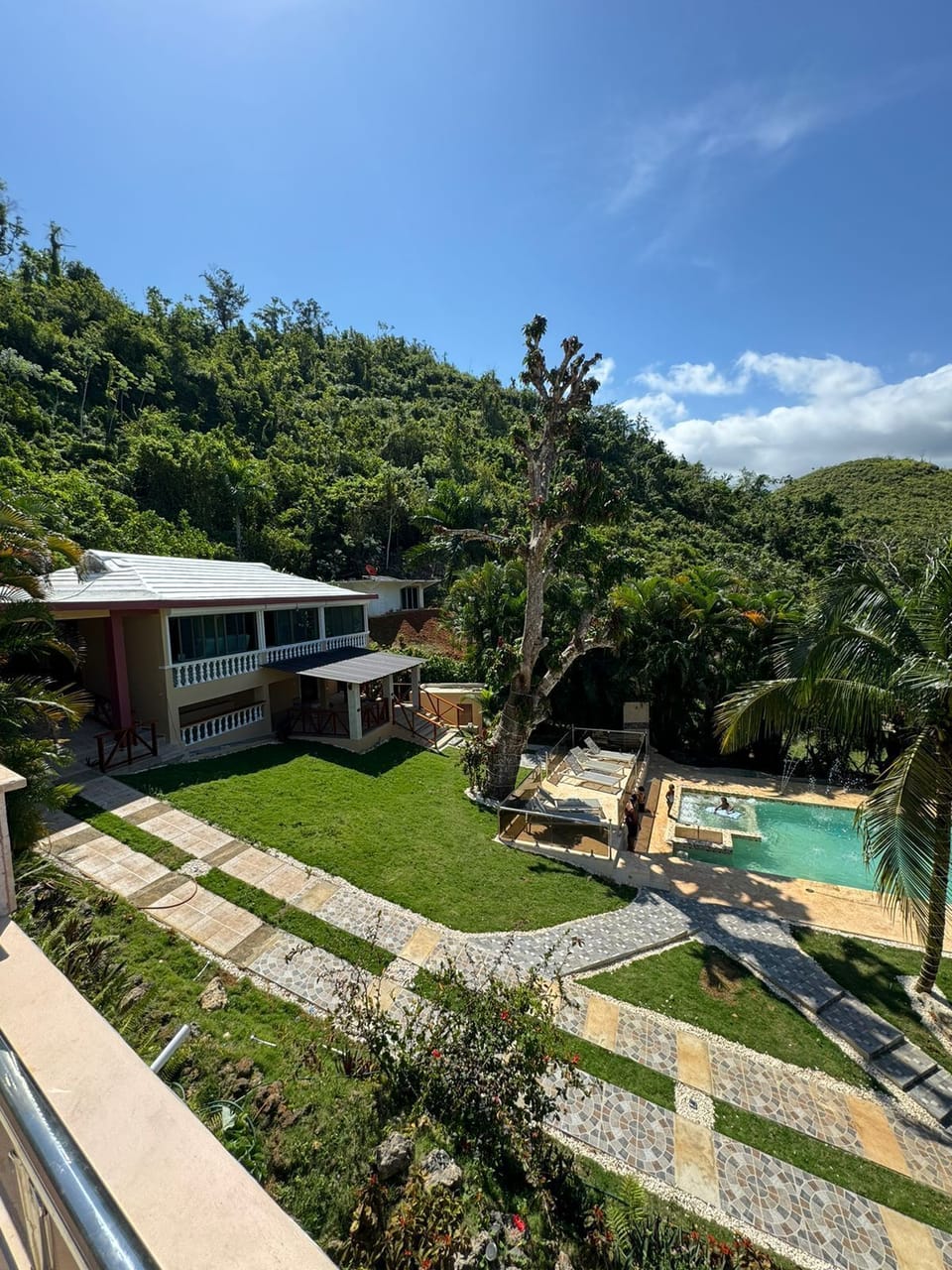 Clear sky and tropical weather!