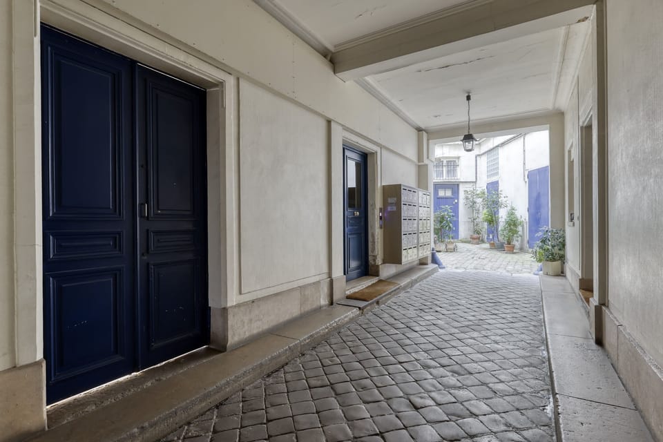 Entrance of the building