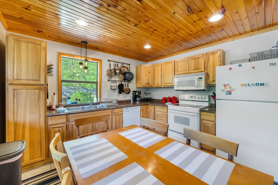 DINING TABLE AND KITCHEN ON MAIN LEVEL