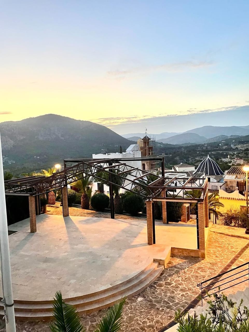 Mirador near the house