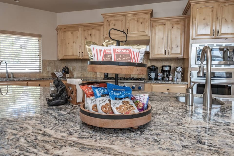 Includes the basics for cooking such as cooking oil and simple seasonings as well as a Keurig® Coffee Maker and K-Cup starter pack.