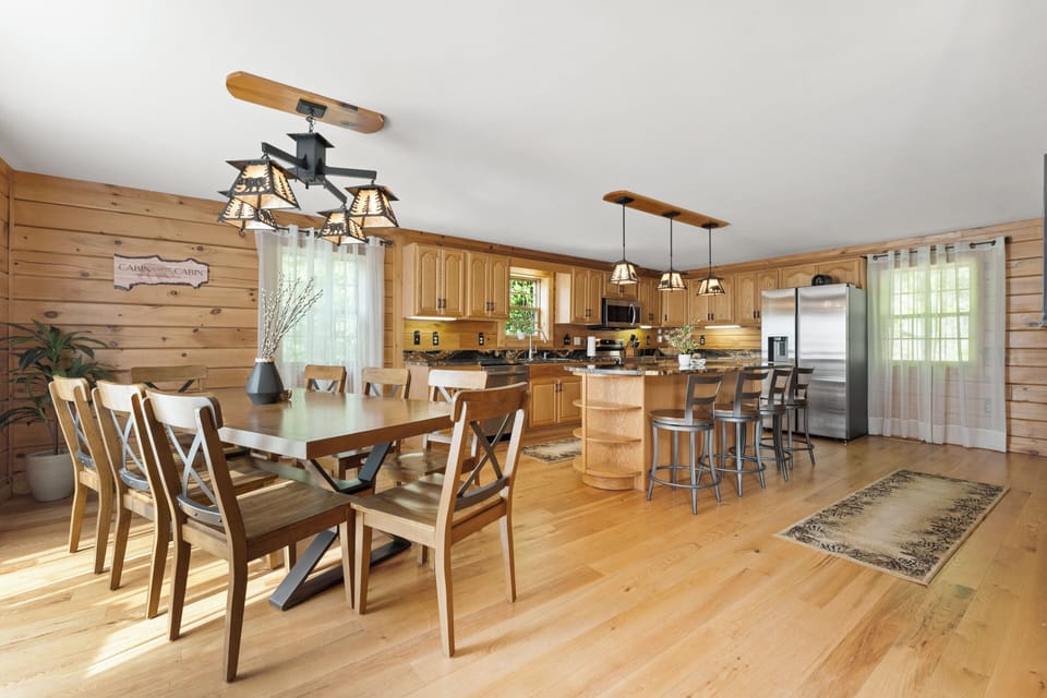 Spacious kitchen fully updated and equipped- cook with a vista!