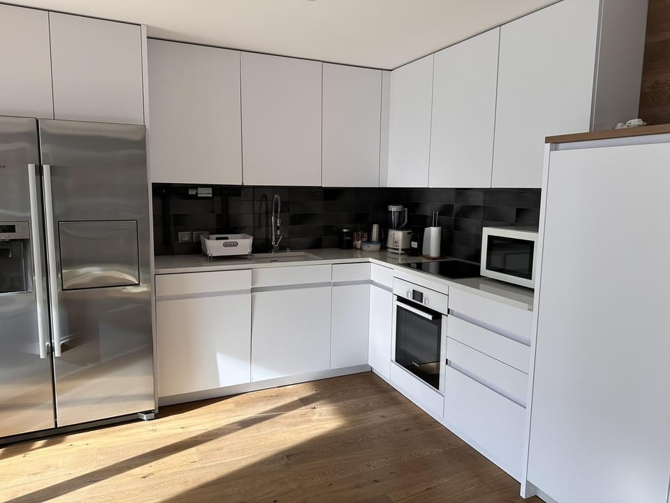 Open plan kitchen