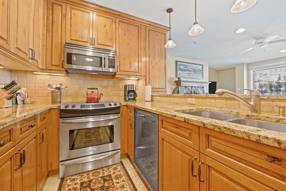 Kitchen and oven view