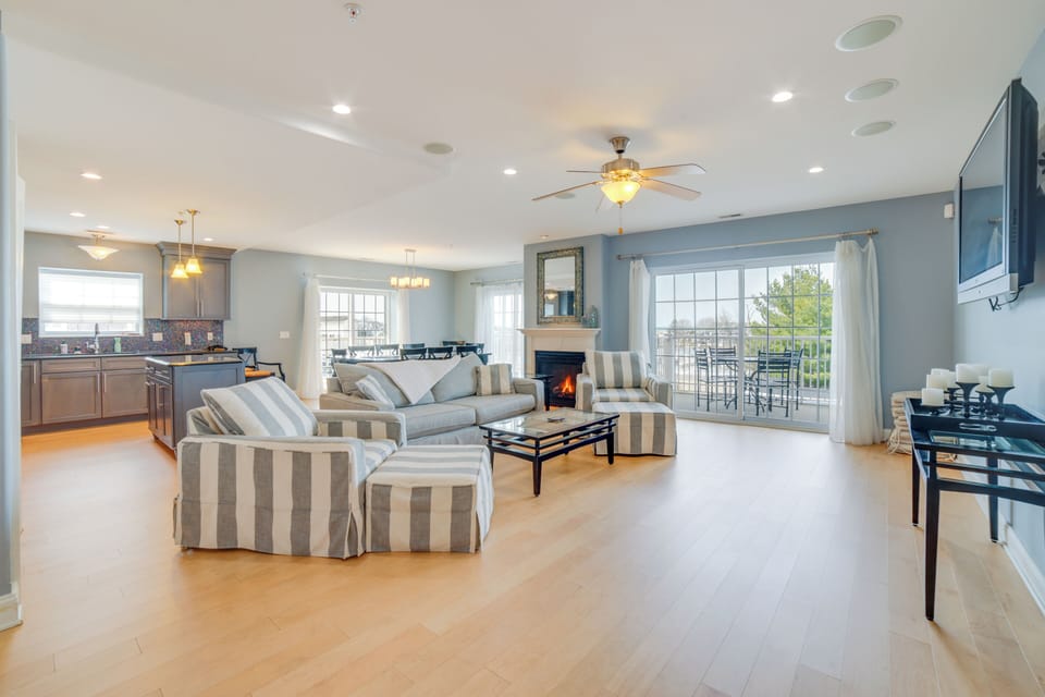 New Buffalo Vacation Rental | 3BR | 2BA | 1,650 Sq Ft | Step-Free Access