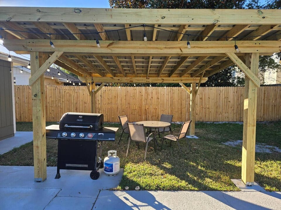New pavilion to provide some much needed shade!