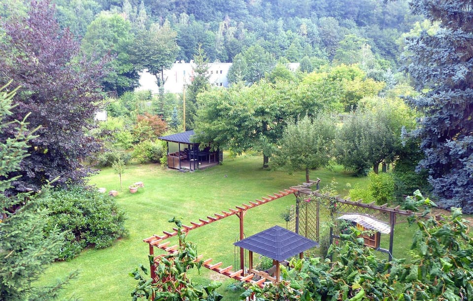 outside