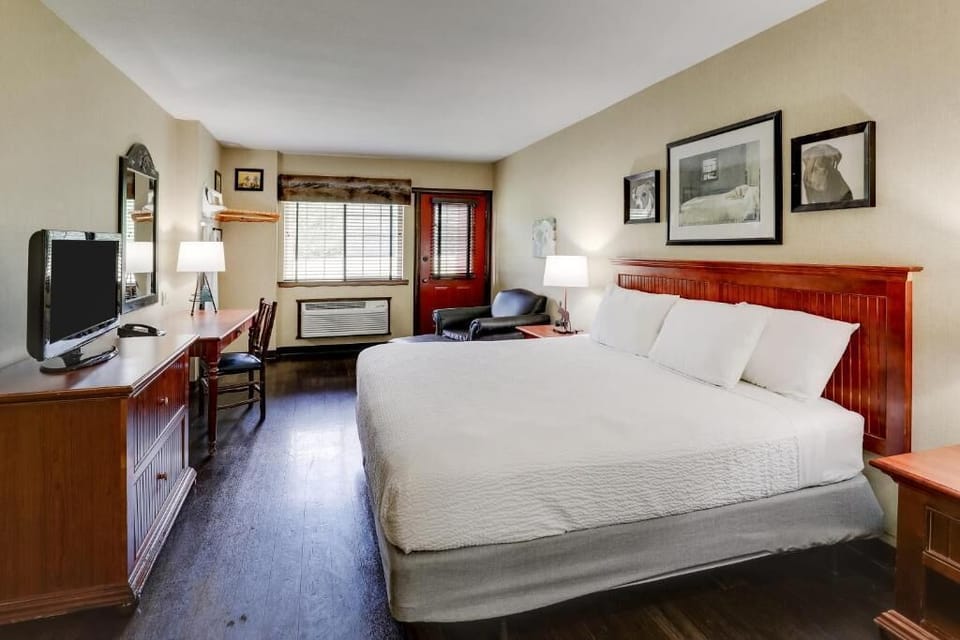 Unwind on crisp linens after a full day exploring.