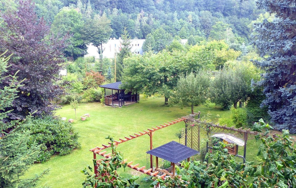 outside