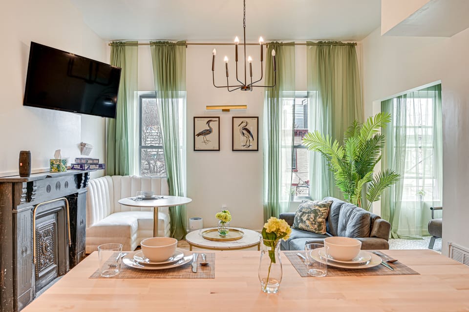 Albany Vacation Rental | 2BR | 1BA | 950 Sq Ft | Access Only By Stairs