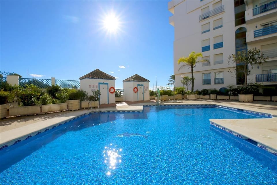 Stunning communal pool available for guests