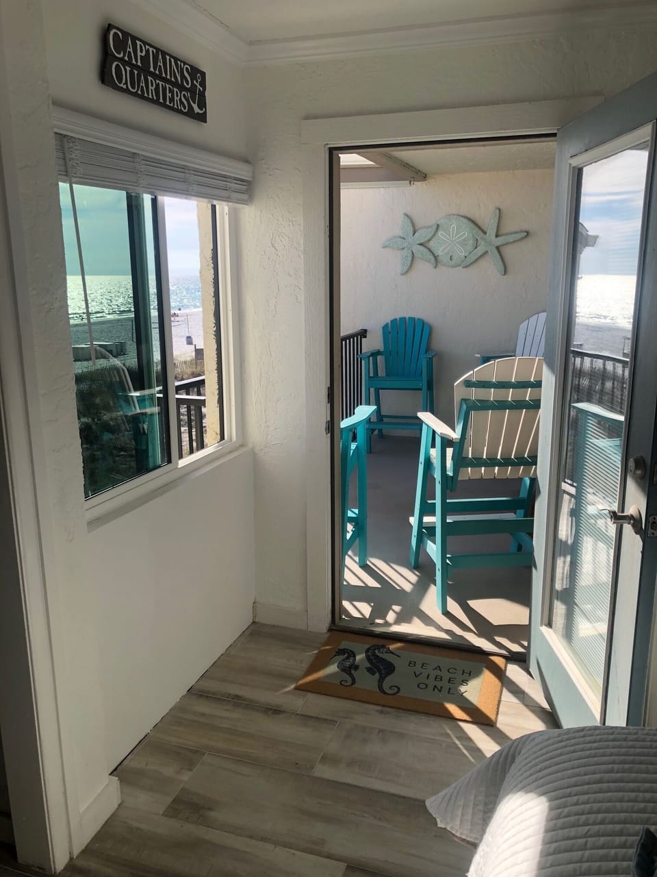 Balcony Entrance from Master King Suite