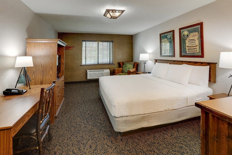 Bedroom. Interior and views may vary based on location and availability.
