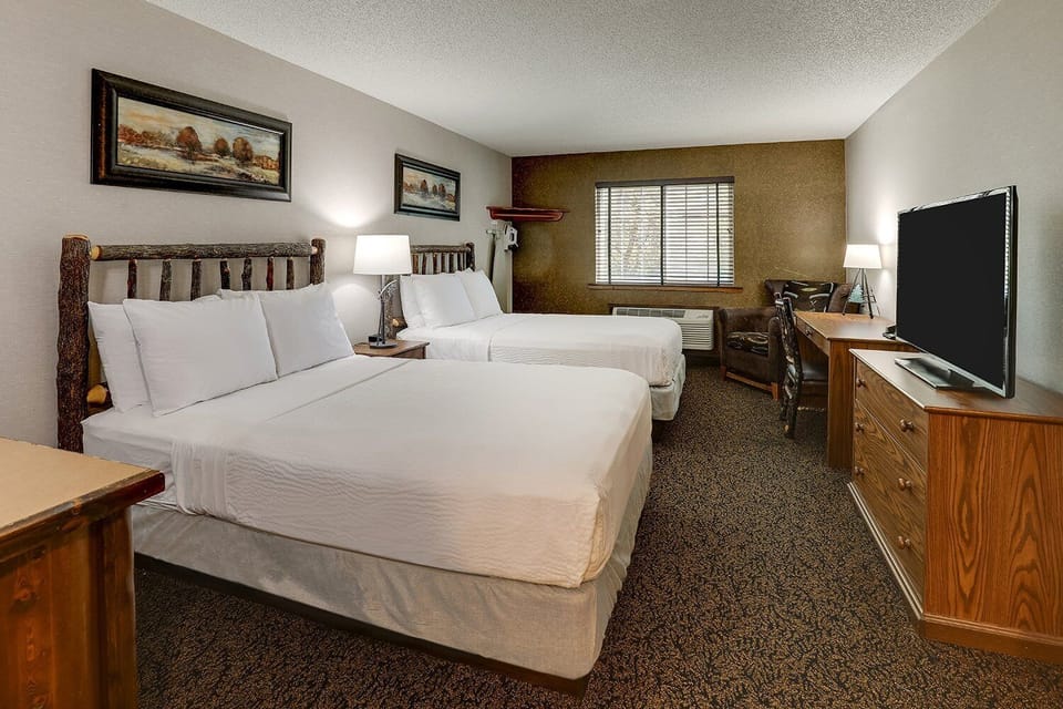 Bedroom. Interior and views may vary based on location and availability.
