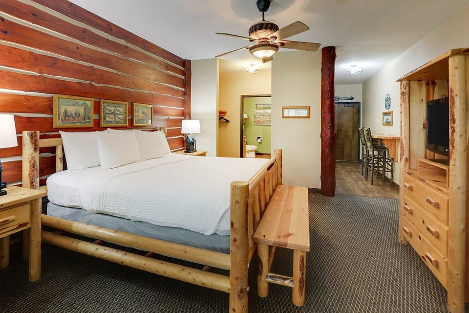 Bedroom. Interior and views may vary based on location and availability.