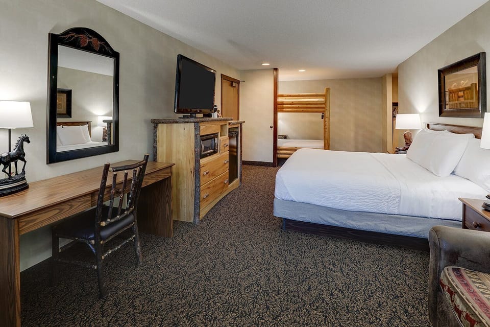 Bedroom. Interior and views may vary based on location and availability.