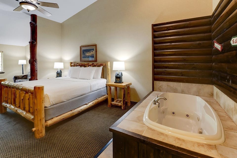 Bedroom. Interior and views may vary based on location and availability.