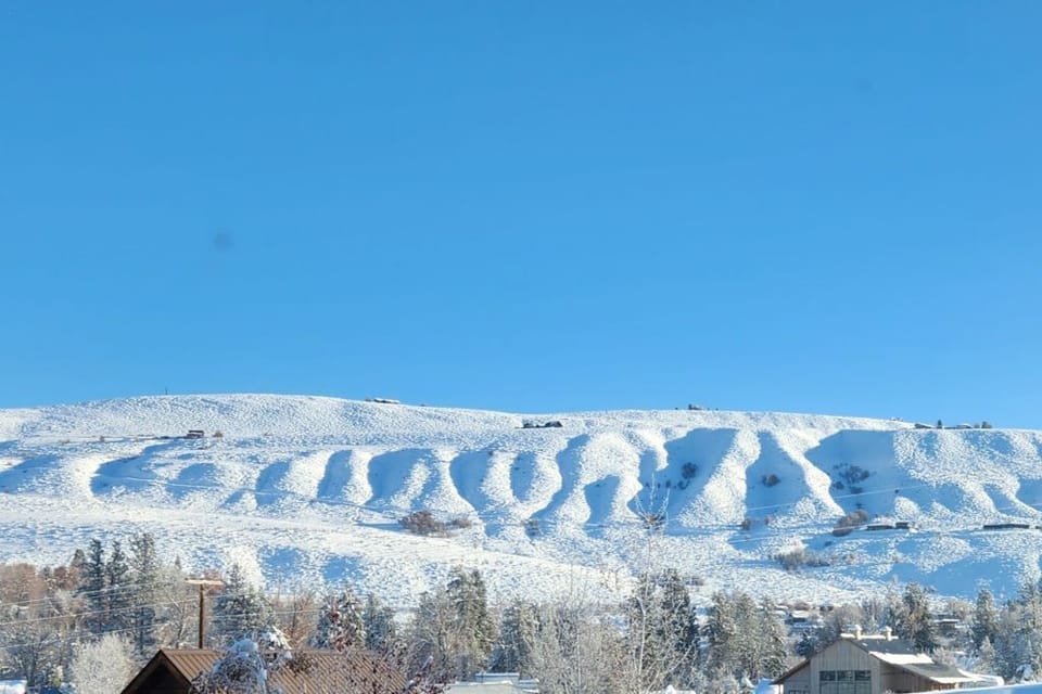 Studhorse Mountain Winter View from interior